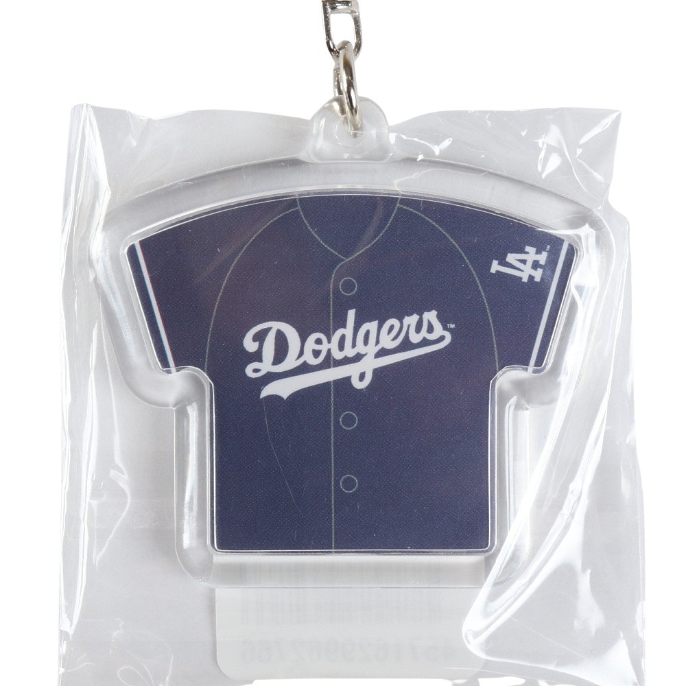 エムエルビー（MLB）（メンズ、レディース、キッズ）ユニフォーム型キーホルダー ドジャース メジャー LA-KEY07 BLUE 青
