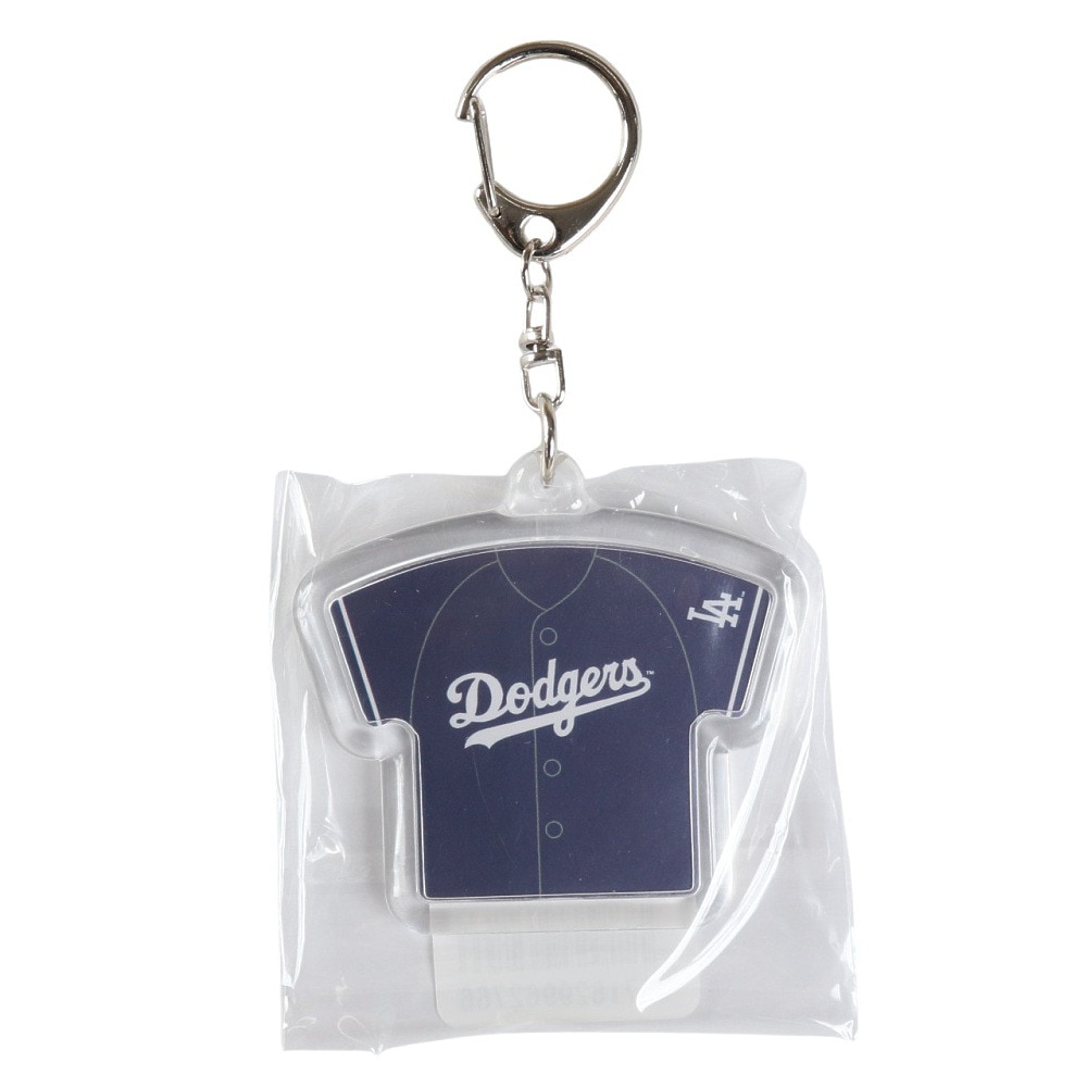 エムエルビー（MLB）（メンズ、レディース、キッズ）ユニフォーム型キーホルダー ドジャース メジャー LA-KEY07 BLUE 青