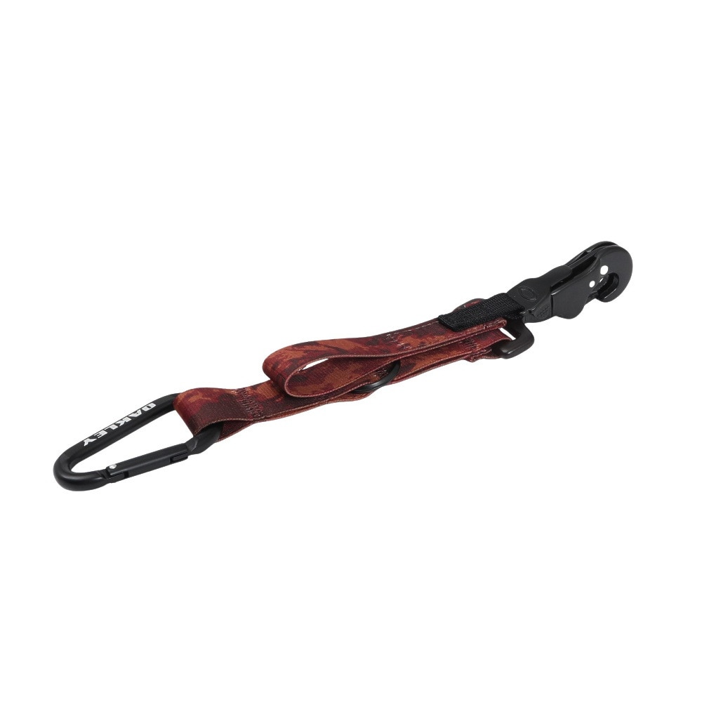 オークリー（OAKLEY）（メンズ、レディース、キッズ）キーホルダー Wanderlust Keychain 赤 FOS901052-43Y カラビナ フックリング マルチストラップ