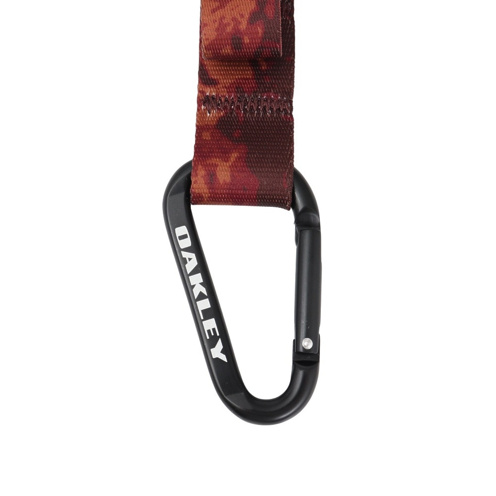 オークリー（OAKLEY）（メンズ、レディース、キッズ）キーホルダー Wanderlust Keychain 赤 FOS901052-43Y カラビナ フックリング マルチストラップ