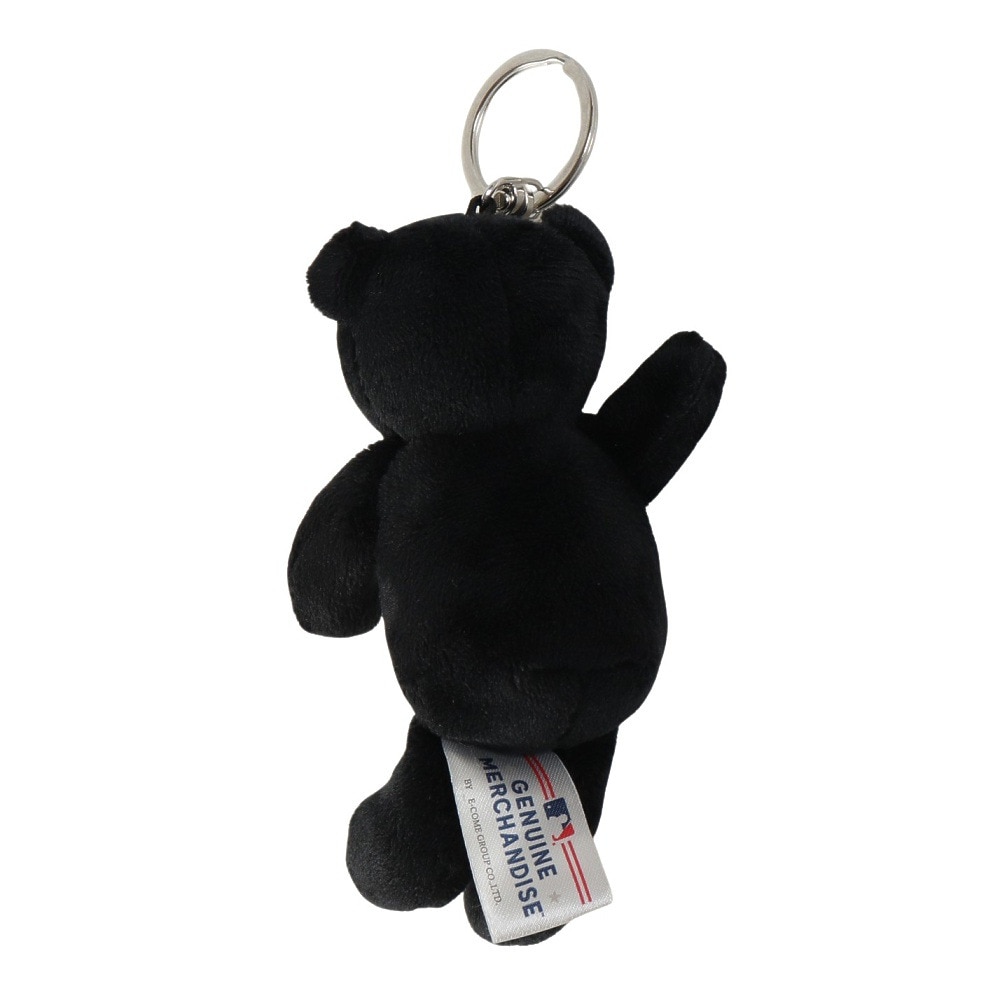エムエルビー（MLB）（メンズ、レディース、キッズ）イーカム MLB ぬいぐるみキーホルダー ロサンゼルス・ドジャース LA-KEY17 BLACK