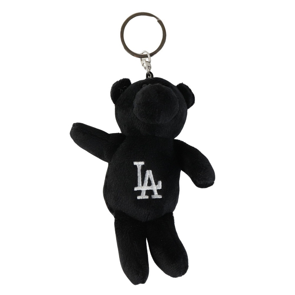 エムエルビー（MLB）（メンズ、レディース、キッズ）イーカム MLB ぬいぐるみキーホルダー ロサンゼルス・ドジャース LA-KEY17 BLACK