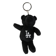 (メンズ、レディース、キッズ)イーカム MLB ぬいぐるみキーホルダー ロサンゼルス・ドジャース LA-KEY17 BLACK