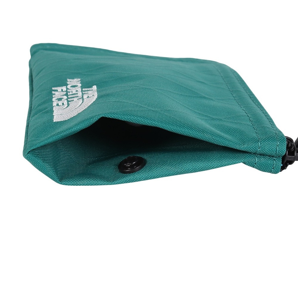 ザ・ノース・フェイス（THE NORTH FACE）（メンズ、レディース）ウォレット ラフター ワレット 緑 NM82516 CG 財布 小銭入れ コインケース 軽い 丈夫