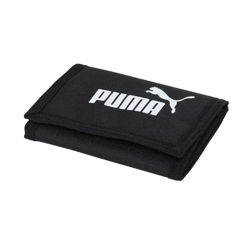 プーマ（PUMA）（メンズ、レディース）財布 フェーズ ウォレット 黒 05475701 小銭入れ コインケース お札 札入れ 定期入れ カード入れ ロゴ