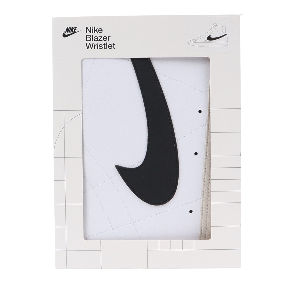 ナイキ（NIKE）（メンズ、レディース）リストポーチ アイコン ブレーザー リストレット ラージ 白×黒 NW0003-102 ポーチ ミニバッグ リストレットポーチ