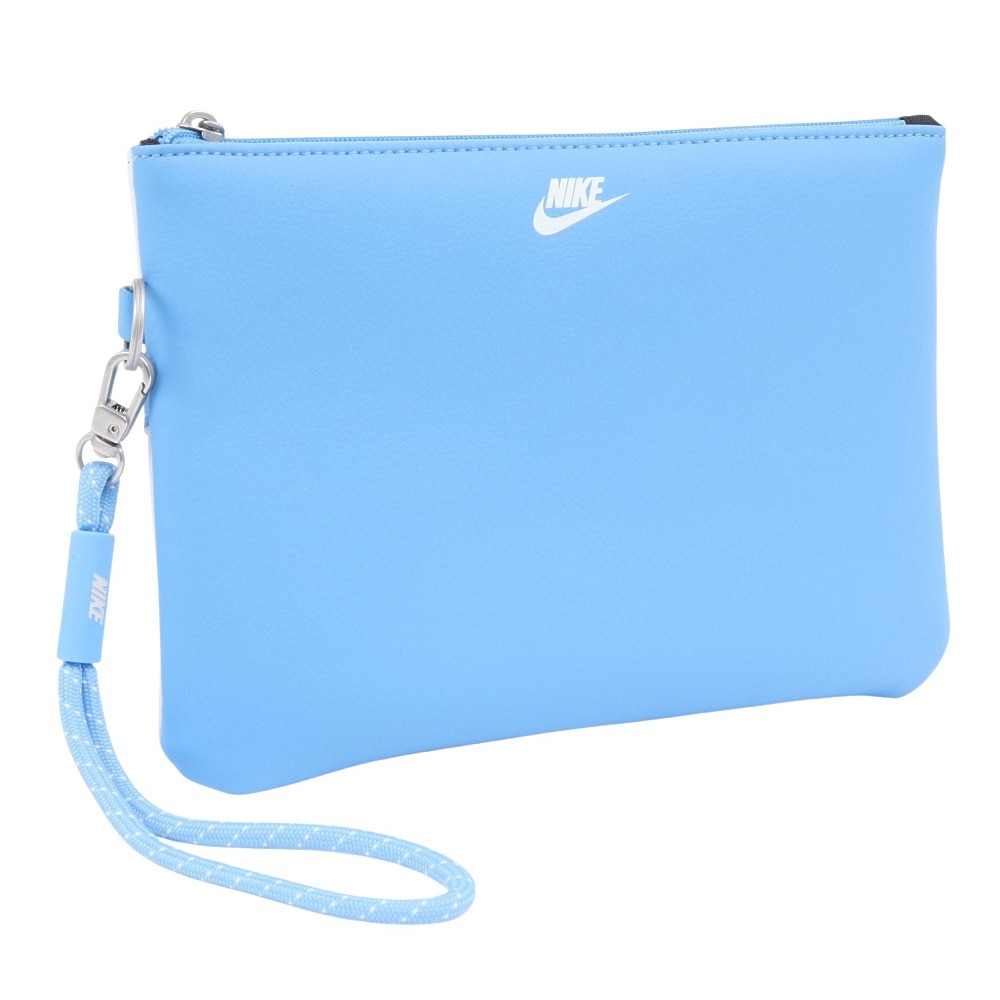 ナイキ（NIKE）（メンズ、レディース）リストポーチ アイコン ブレーザー リストレット ラージ 白×青 NW0003-156 ポーチ ミニバッグ リストレットポーチ