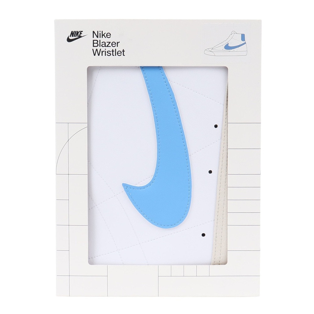 ナイキ（NIKE）（メンズ、レディース）リストポーチ アイコン ブレーザー リストレット ラージ 白×青 NW0003-156 ポーチ ミニバッグ リストレットポーチ