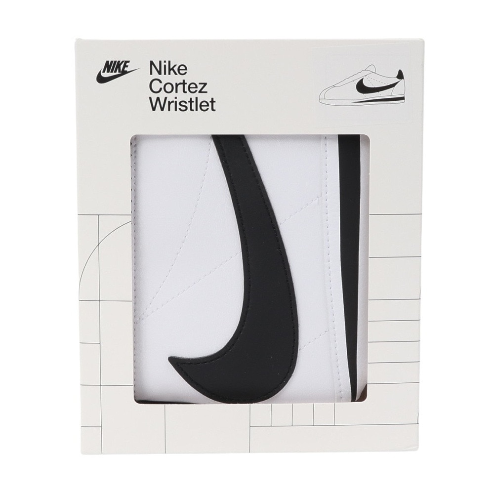 ナイキ（NIKE）（メンズ、レディース、キッズ）リストポーチ アイコン コルテッツ リストレット白×黒 NW0004-127 ポーチ 小型 ミニバッグ リストレットポーチ
