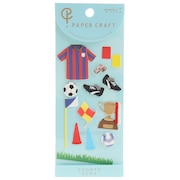 アトム（ATOM）（メンズ、レディース、キッズ）PAPER CRAFT シール M サッカー 83054