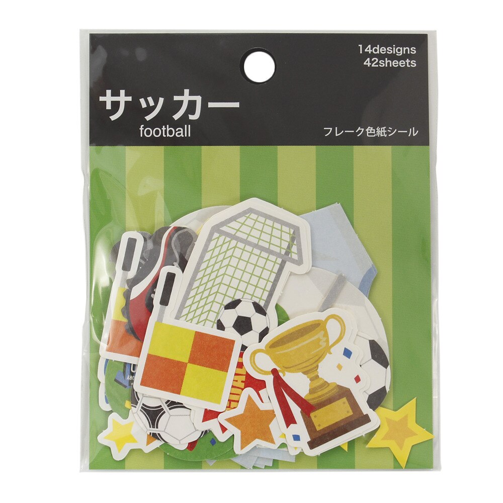 フレーク色紙シール M042 51 サッカー 学研ステイフル スーパースポーツゼビオ フレーク色紙シール M042 51 サッカー 学研ステイフル スーパースポーツゼビオ