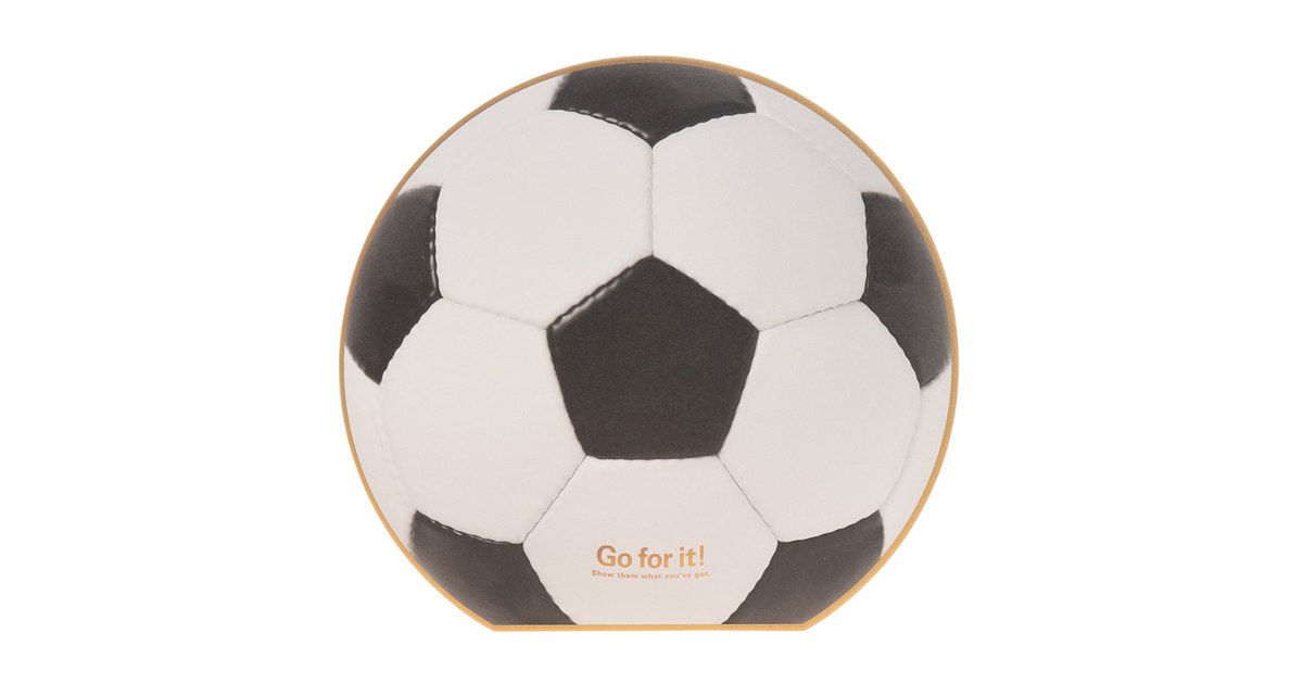 カラー色紙 丸型 サッカーボール アトム スーパースポーツゼビオ