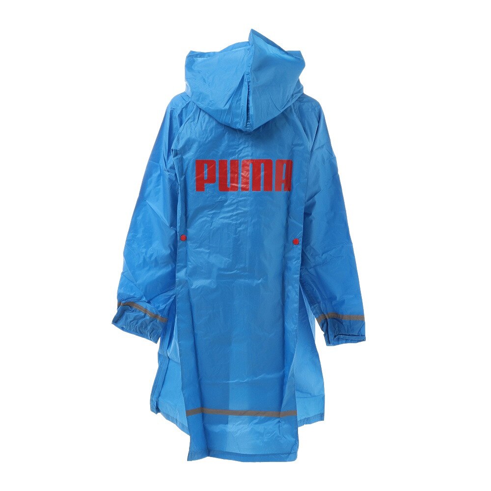 プーマ（PUMA）（キッズ）ジュニア レインコート ロゴバッグプリントリュック&ランドセルコート 130cm PBS29RA13 BL