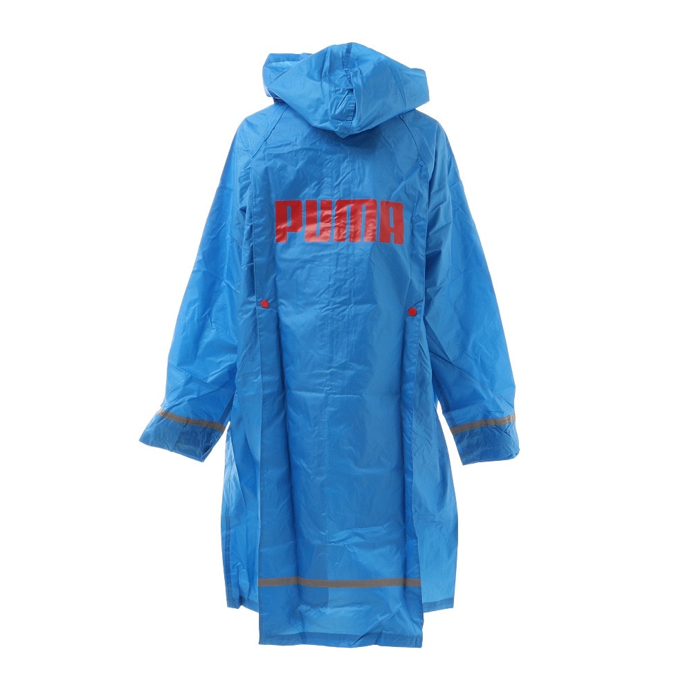 プーマ（PUMA）（キッズ）ジュニア レインコート ロゴバッグプリントリュック&ランドセルコート 140cm PBS29RA14 BL