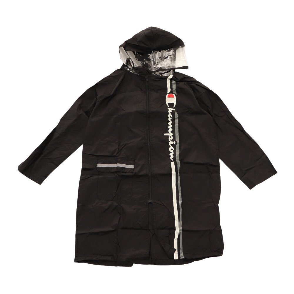 チャンピオン（CHAMPION）（キッズ）ボーイズ フロントストライプ柄ランドセルコート CHS17RA14 BK