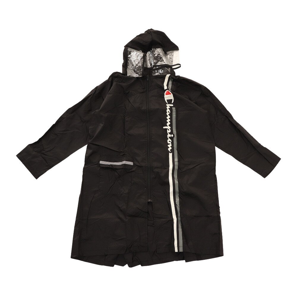 チャンピオン（CHAMPION）（キッズ）ボーイズ フロントストライプ柄ランドセルコート CHS17RA15 BK