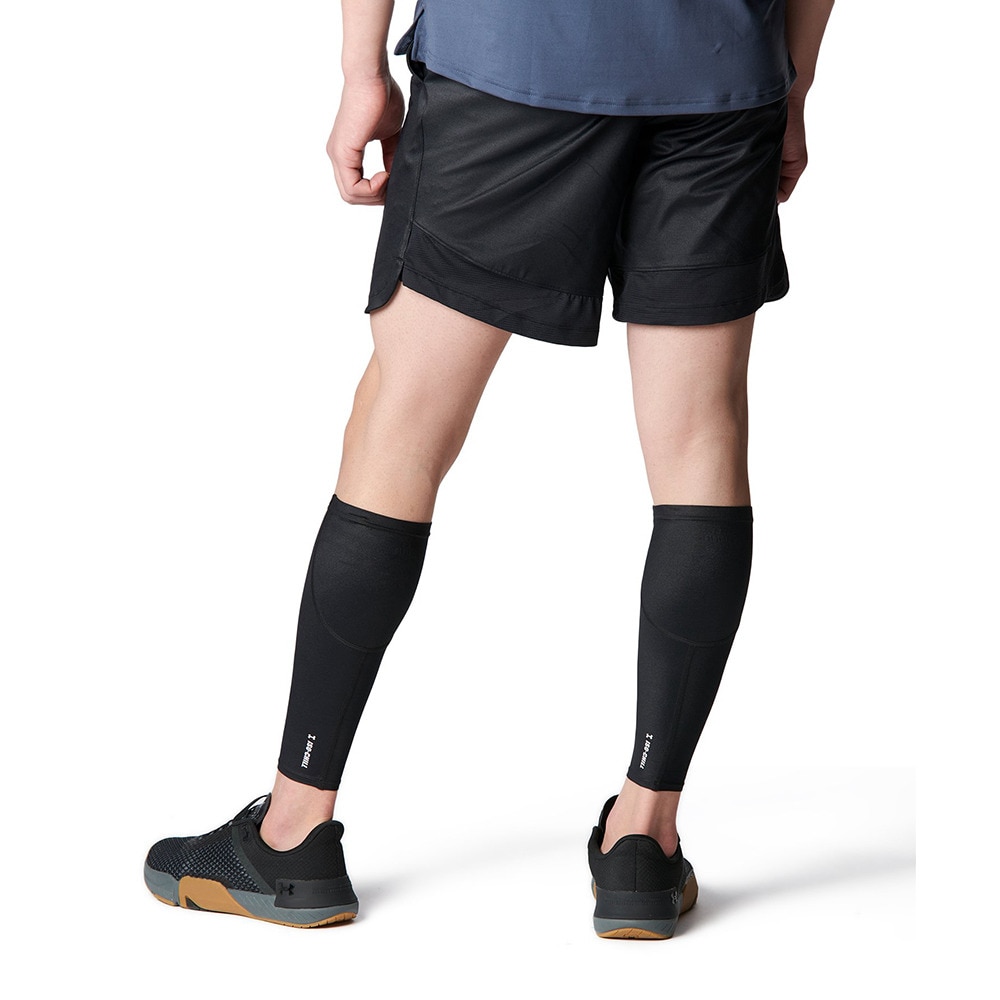 アンダーアーマー（UNDER ARMOUR）（メンズ、レディース）UAアイソチル カフスリーブ 両脚用 黒 S～LL 1378259 001 ふくらはぎ サポーター