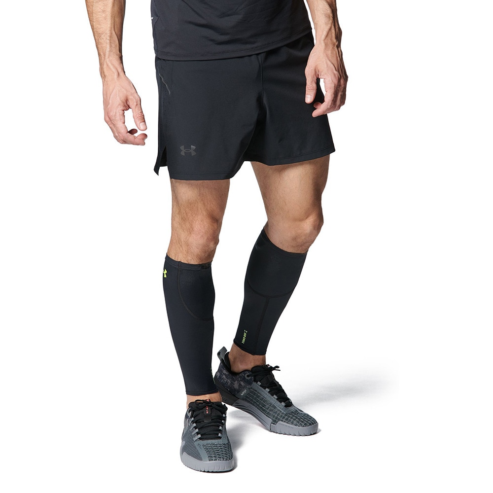 アンダーアーマー（UNDER ARMOUR）（メンズ、レディース）アイソチル カフスリーブ 両脚用 1378259 003 冷感 吸汗 速乾 ふくらはぎ