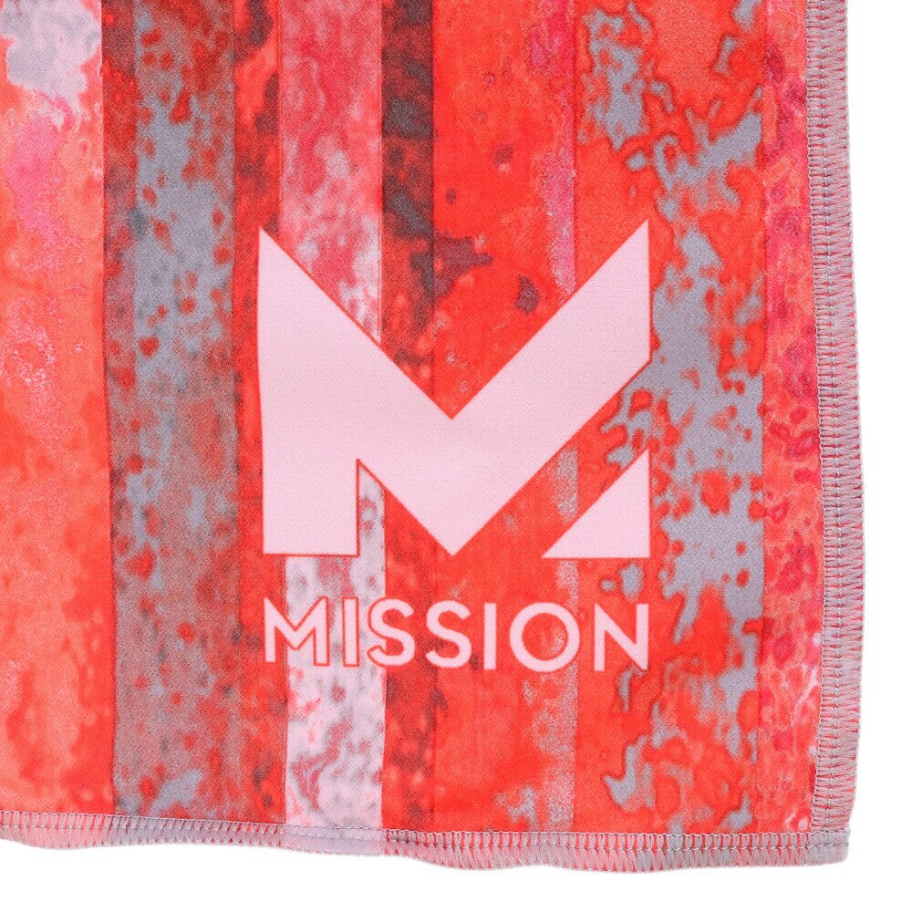 ミッション（MISSION）（メンズ、レディース、キッズ）クールタオル 冷却タオル ORIGINAL MICRO FIBER COOL 109278 冷感 レッド