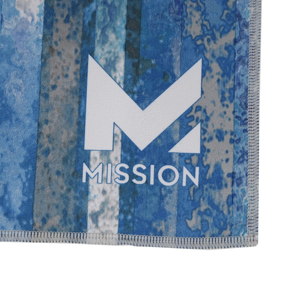 ミッション（MISSION）（メンズ、レディース、キッズ）クールタオル 冷却タオル ORIGINAL MICRO FIBER COOL 109279 ブルー