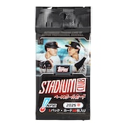 (メンズ、レディース、キッズ)トレーディングカード 2025 NPB スタジアムクラブ ベースボールカード 1パック10枚入 XD59123