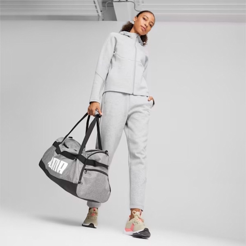 プーマ（PUMA）（メンズ、レディース）チャレンジャー ダッフル バッグ M 58L 07953106 旅行 大容量 グレー