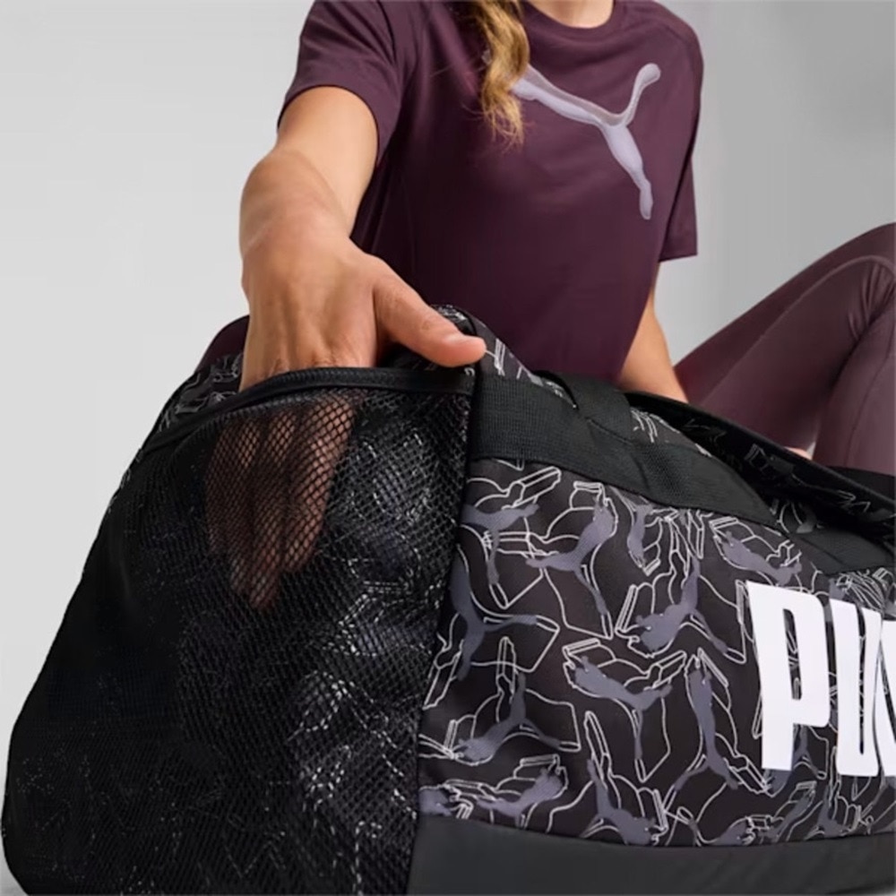 プーマ（PUMA）（メンズ、レディース）チャレンジャー ダッフル バッグ M 58L 07953111 旅行 ブラック