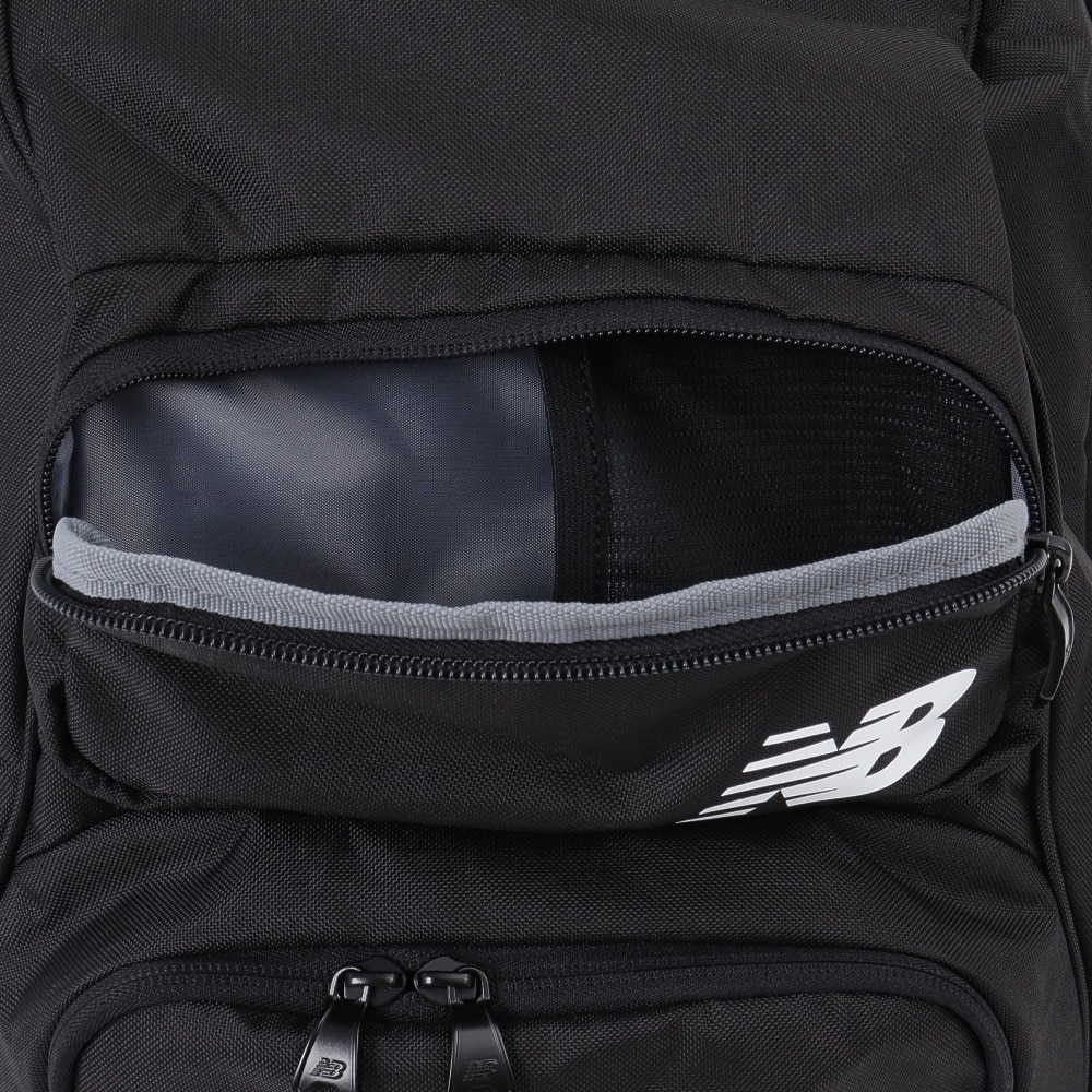 ニューバランス（new balance）（メンズ、レディース）リュック チームフィールド バックパック 黒 33L LAB23074BK デイバッグ リュックサック 通勤 通学