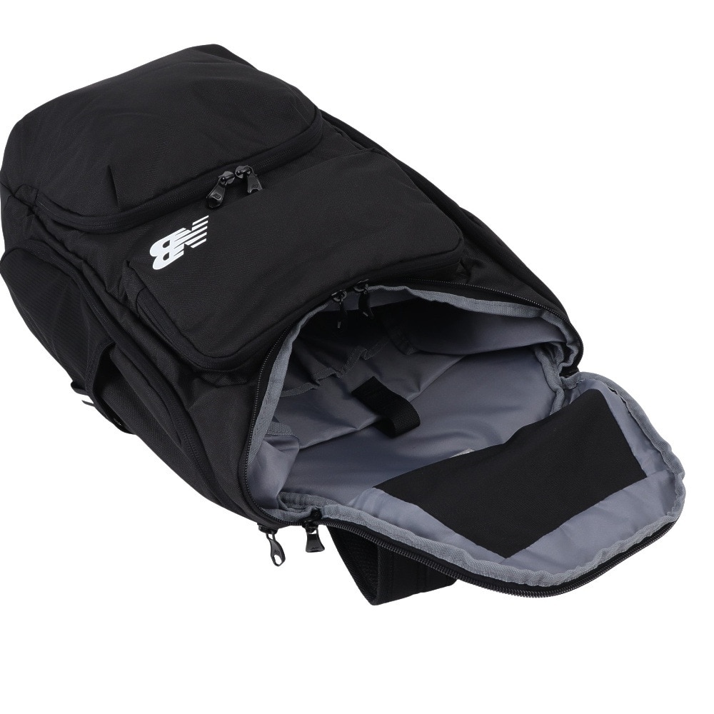 ニューバランス（new balance）（メンズ、レディース）リュック チームトラベル バックパック 黒 38L LAB23075BK デイバッグ リュックサック トラベル 大容量