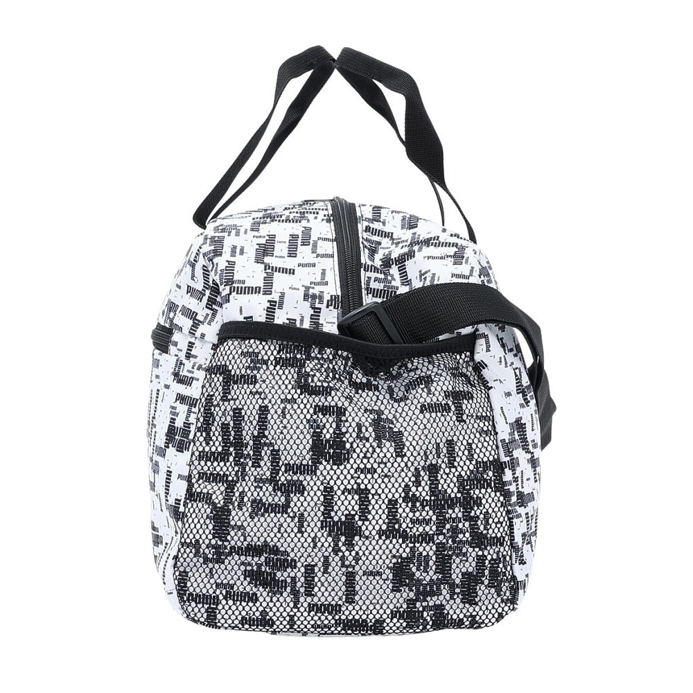 プーマ（PUMA）（メンズ、レディース）フェイズAOP スポーツバッグ 07995012 22L 2WAY 黒 手持ち 肩掛け 斜め掛け 