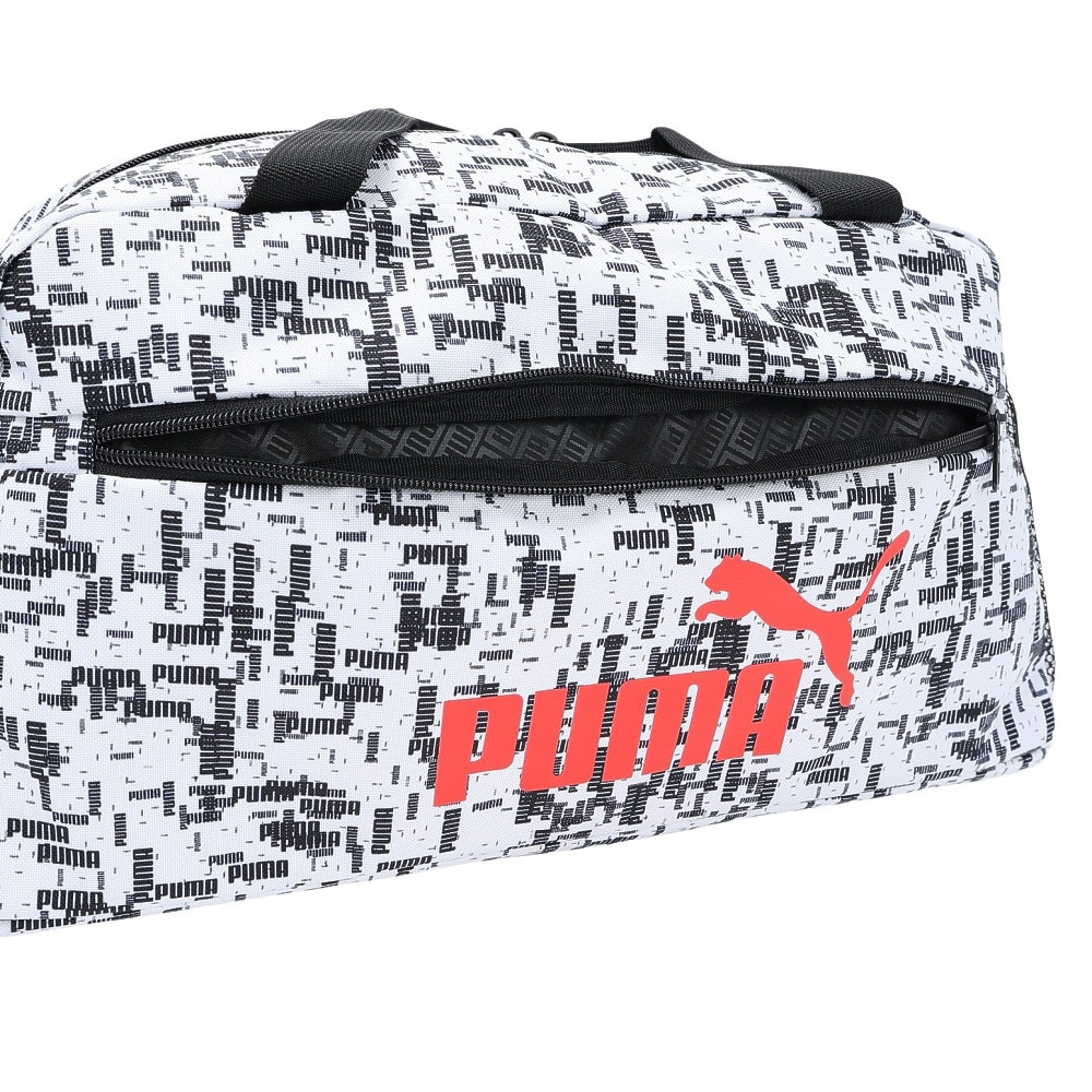プーマ（PUMA）（メンズ、レディース）フェイズAOP スポーツバッグ 07995012 22L 2WAY 黒 手持ち 肩掛け 斜め掛け 