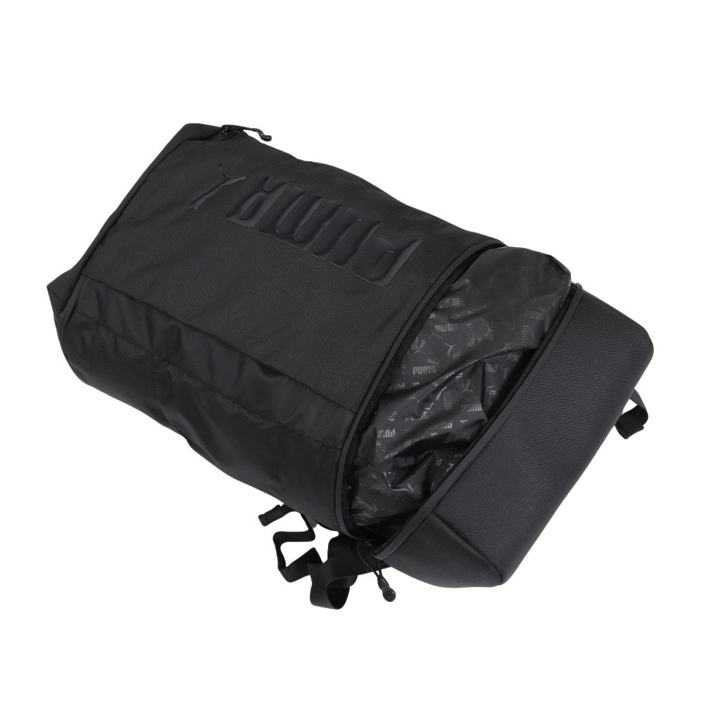プーマ（PUMA）（メンズ、レディース、キッズ）スポーツバッグ アルティモ 3 ミディアムバッグ 黒 30L 09205701スポーツ 部活 ジム 旅行 トラベル 遠征 宿泊 