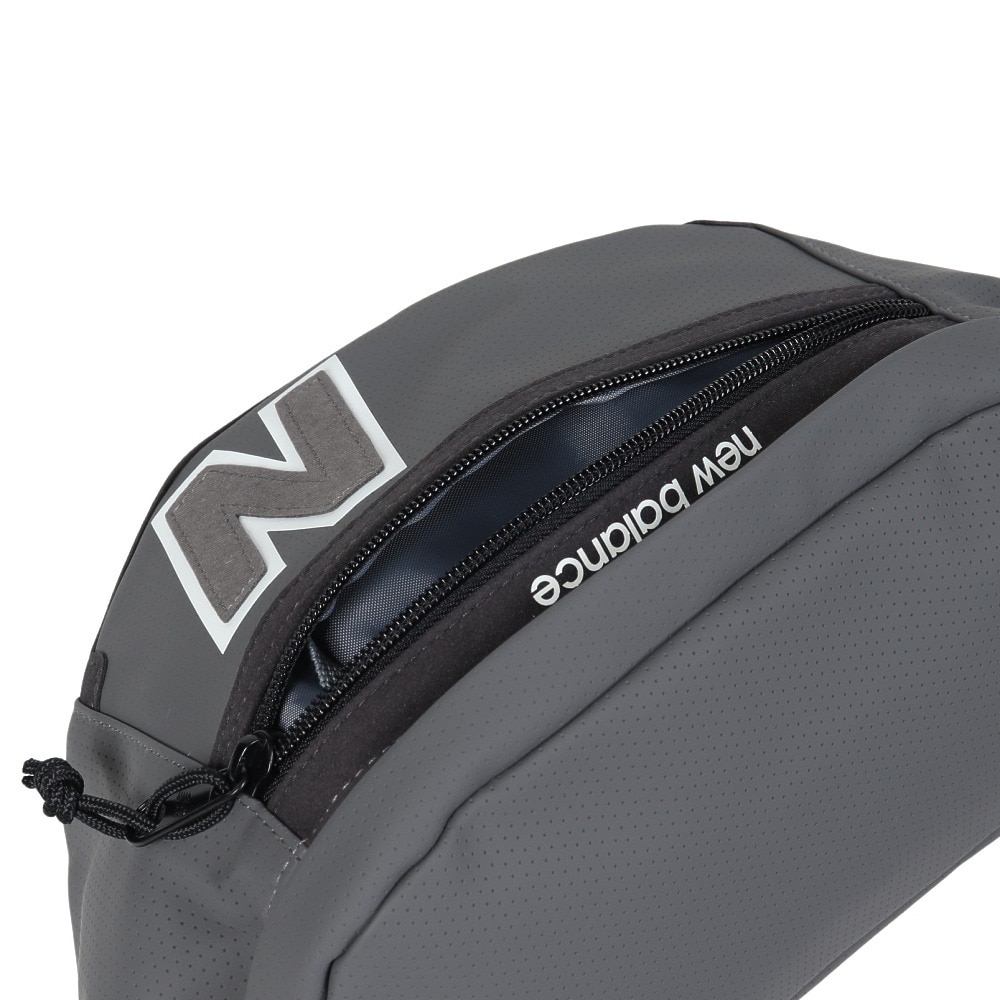 ニューバランス（new balance）（メンズ、レディース）レガシー ウェストバッグ LAB23105CAS 5L グレー