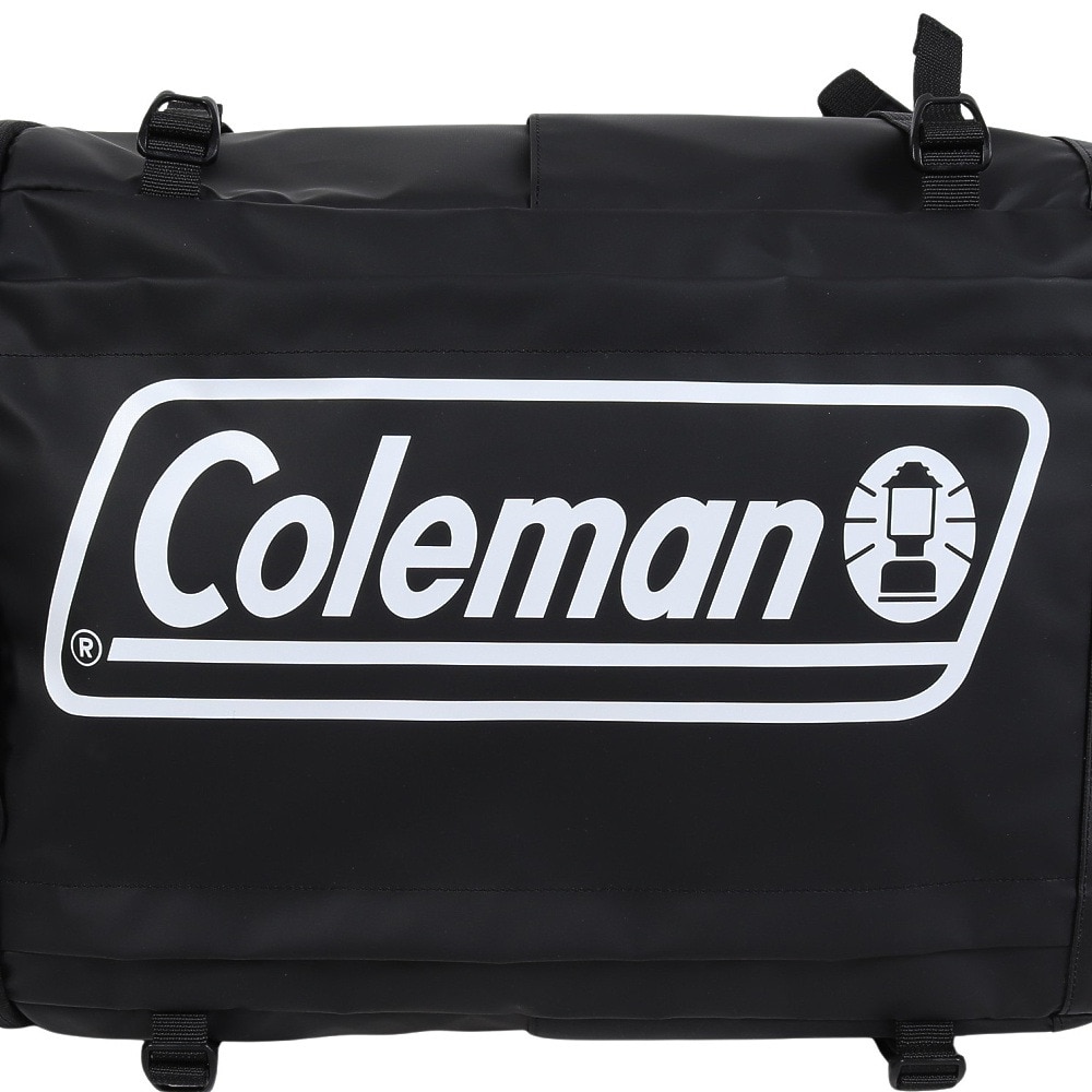 コールマン（Coleman）（メンズ、レディース）リュック バックパック シールド 30 ビックロゴ 黒 35L BK/WT 2221275 デイバッグ ボックスバッグ 防水
