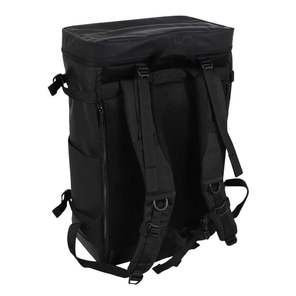 コールマン（Coleman）（メンズ、レディース）リュック バックパック シールド 30 ビックロゴ 黒 35L BK/WT 2221275 デイバッグ ボックスバッグ 防水