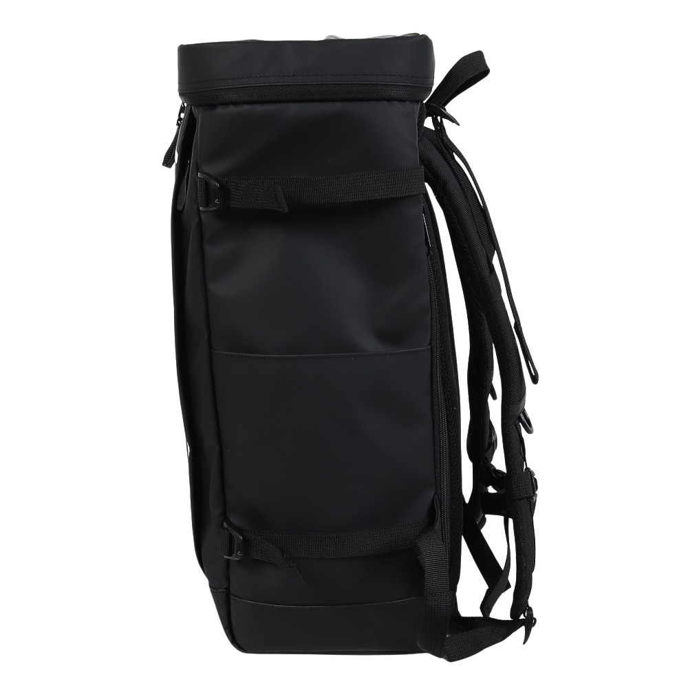 コールマン（Coleman）（メンズ、レディース）リュック バックパック シールド 30 ビックロゴ 黒 35L BK/WT 2221275 デイバッグ ボックスバッグ 防水
