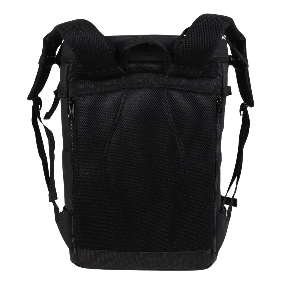 コールマン（Coleman）（メンズ、レディース）リュック バックパック シールド 30 ビックロゴ 黒 35L BK/WT 2221275 デイバッグ ボックスバッグ 防水