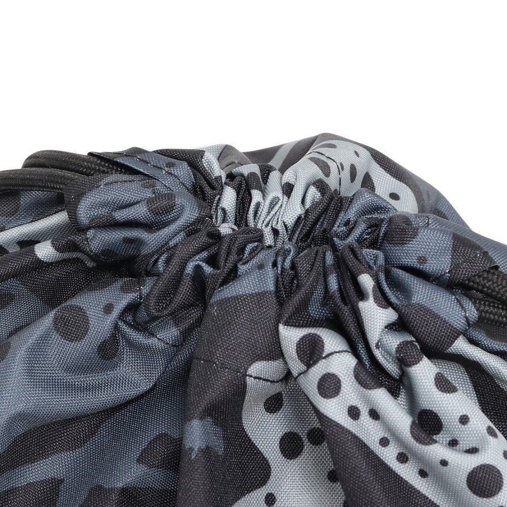 ジョーダン（JORDAN）（メンズ、レディース、キッズ）ジムサック コア グレー 総柄 9A0745-KG5 ナップザック ジムバッグ 軽量