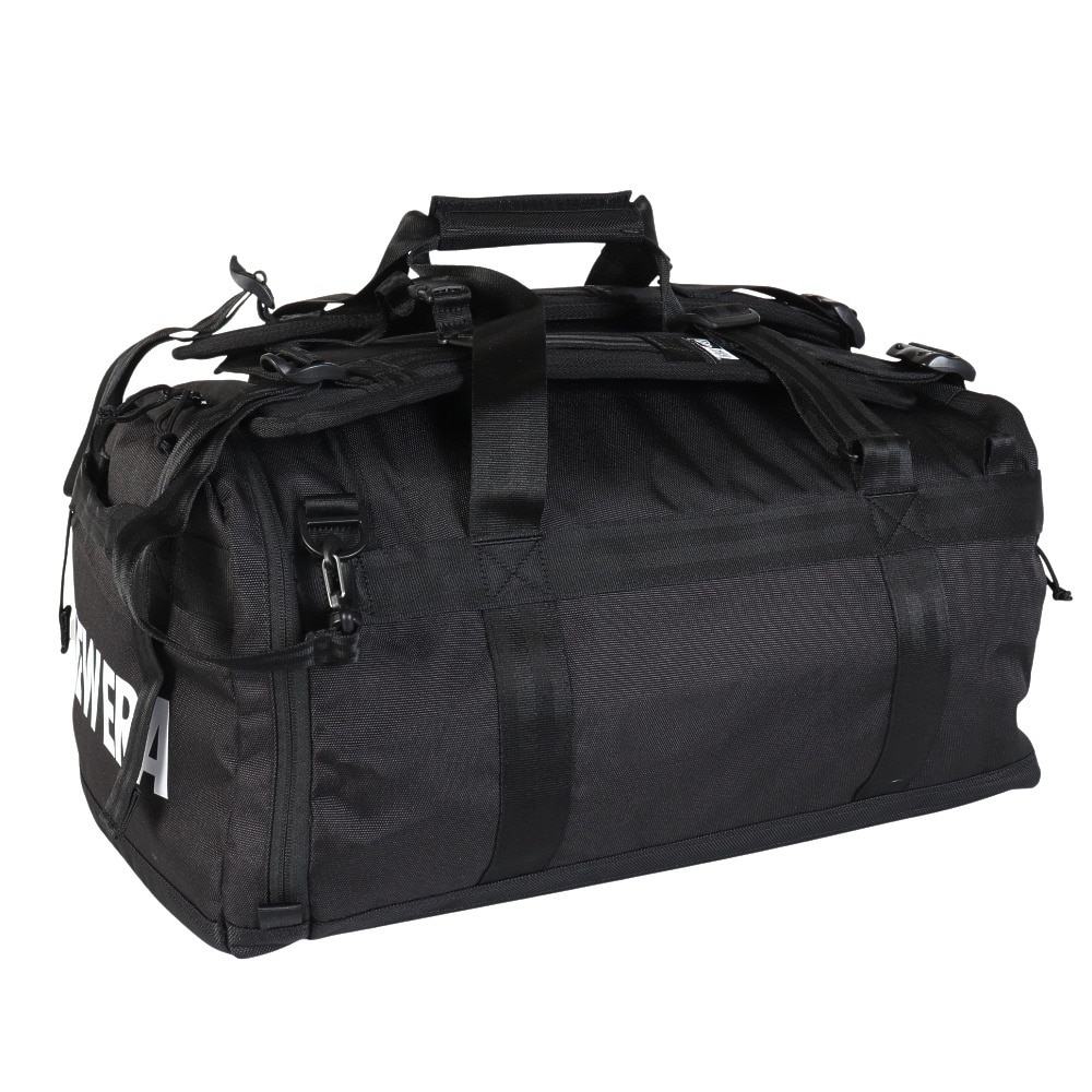 ニューエラ（NEW ERA）（メンズ、レディース）リュック クラブ ダッフルバッグ 50L WHI 14521343 2WAY ブラック×ホワイト 大容量