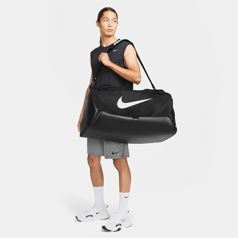 ナイキ（NIKE）（メンズ、レディース）ボストンバッグ ブラジリア L ダッフルバッグ 9.5 95L ブラック DO9193-010