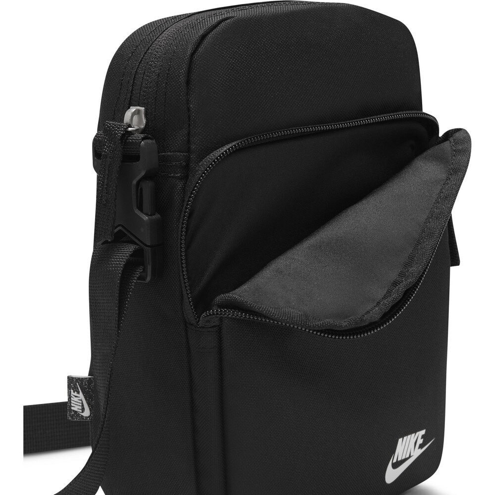ナイキ（NIKE）（メンズ、レディース）ショルダーバッグ ヘリテージ クロスボディバッグ 4L 黒 DB0456-010 ブラック ボディバッグ ポーチ ポシェット