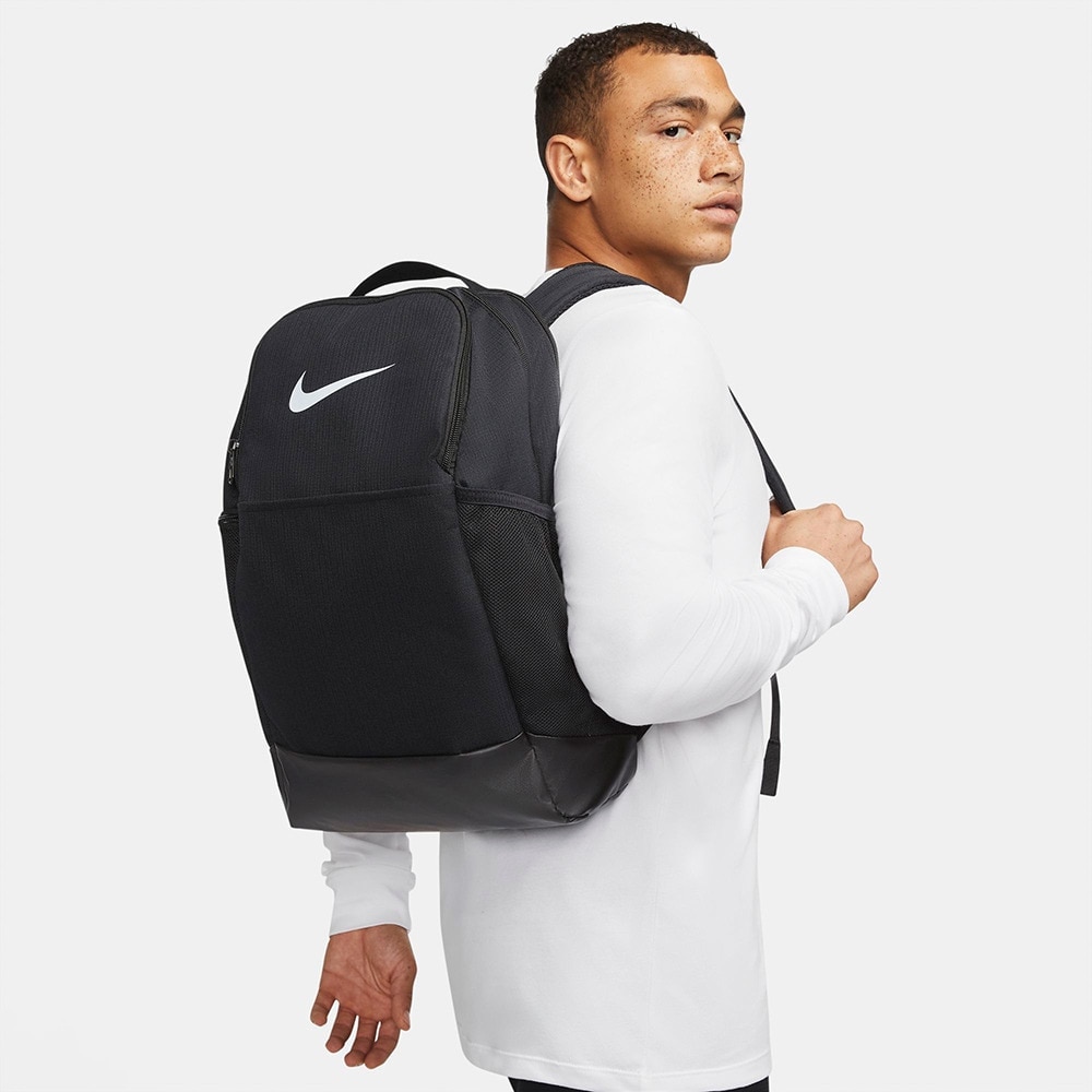 ナイキ（NIKE）（メンズ、レディース）リュック ブラジリア バックパック 9.5 M 24L 黒 ブラック DH7709-010  スポーツ用品はスーパースポーツゼビオ