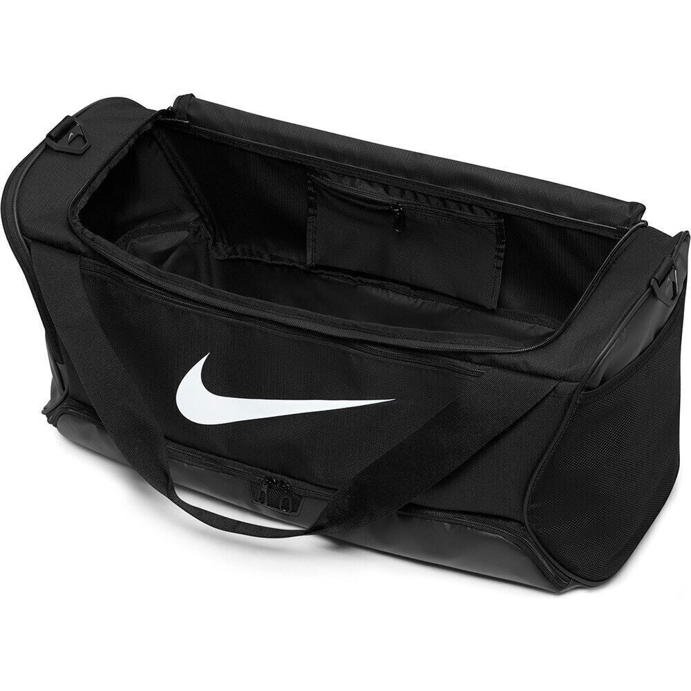 ナイキ（NIKE）（メンズ、レディース）ダッフルバッグ ブラジリア M 9.5 黒 60L DH7710-010 ダッフル スポーツバッグ ボストンバッグ ジムバッグ 旅行バッグ
