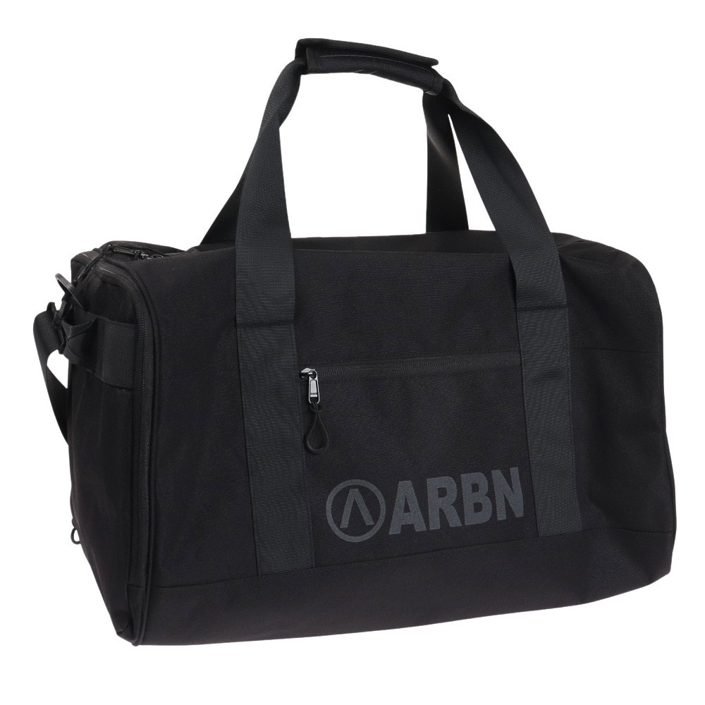 ARBN nature スクエアボストンバッグ 黒 ARBN2023SSG003 BLK FF 90 アウトドア