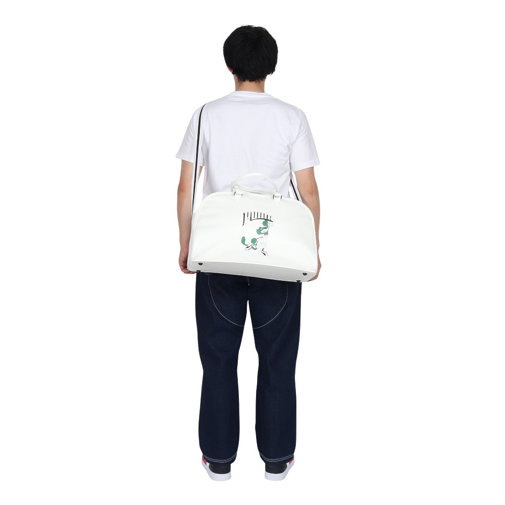 プーマ（PUMA）（メンズ、レディース、キッズ）SUPER PUMA グリップ ボストンバッグ 29L 白 09098701