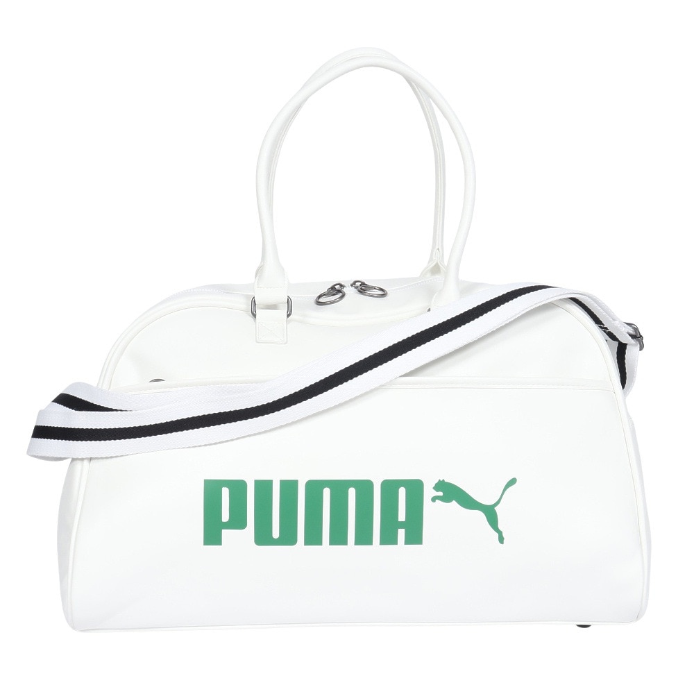 プーマ（PUMA）（メンズ、レディース、キッズ）SUPER PUMA グリップ ボストンバッグ 29L 白 09098701