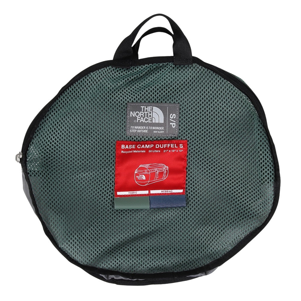 ザ・ノース・フェイス（THE NORTH FACE）（メンズ、レディース）ダッフルバッグ ベースキャンプダッフル S 緑 44L NM82368 DG ドラムバッグ ボストンバッグ 