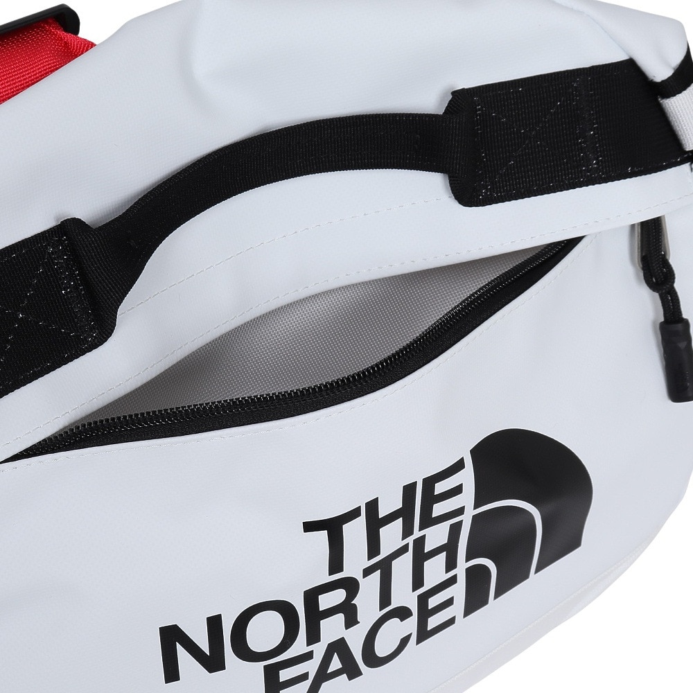 ザ・ノース・フェイス（THE NORTH FACE）（メンズ、レディース）ダッフルバック BCダッフル ドラムバッグ ホワイト×レッド 44L NM82368 WR 2泊 3泊 4泊 出張