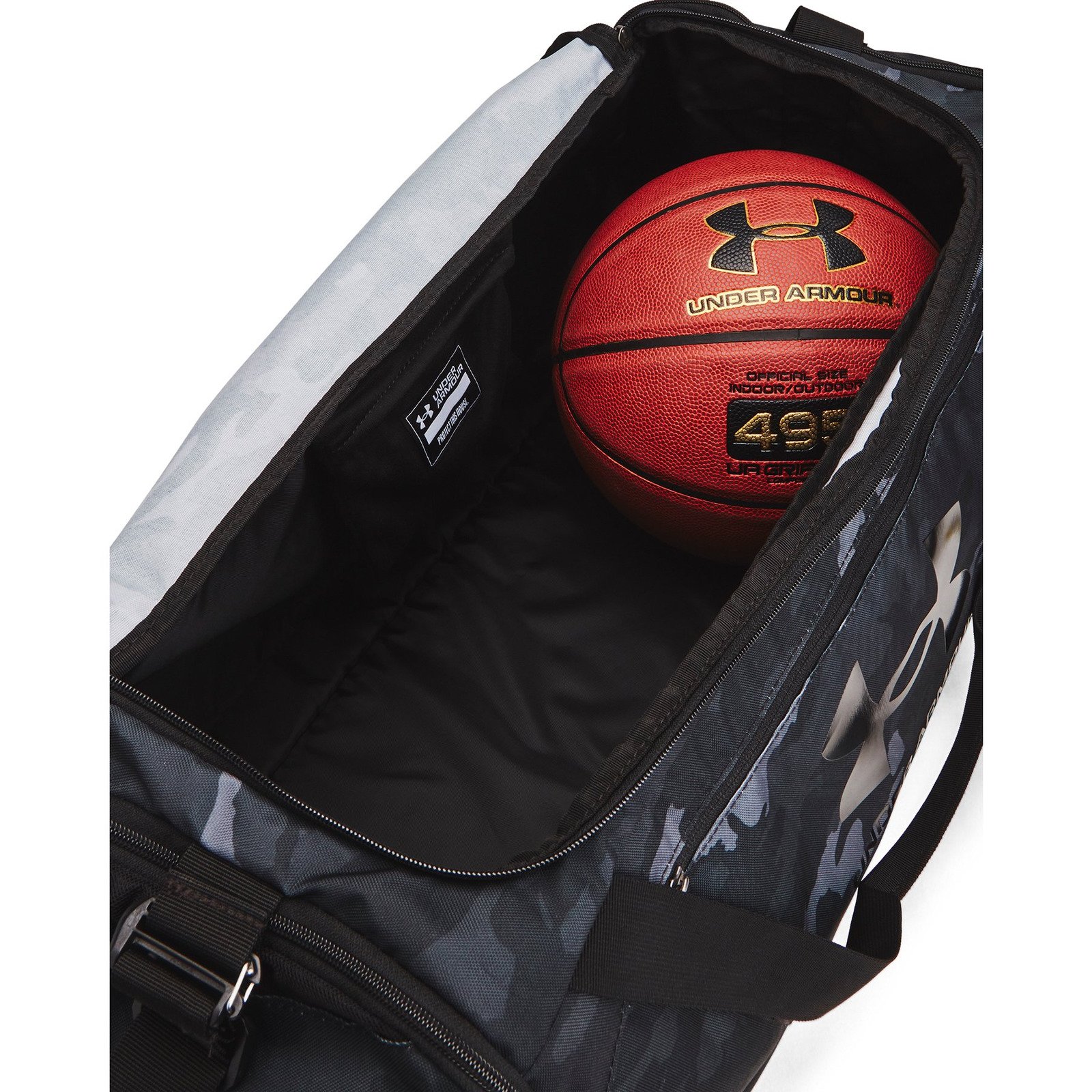 アンダーアーマー（UNDER ARMOUR）（メンズ、レディース）トラベルバック アンディナイアブル5.0 ダッフルバッグ 黒 61L Mサイズ 1369223 010