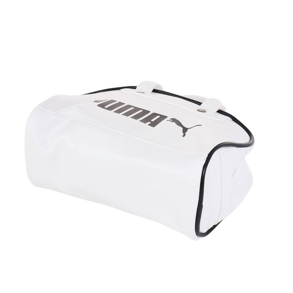 プーマ（PUMA）（メンズ、レディース、キッズ）SUPER PUMA MINI グリップ 小型ボストンバッグ 白 09098901